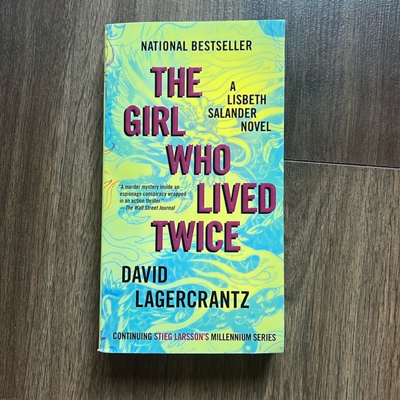 The Girl Who Lived Twice - David Lagercrantz Novel - Picture 1 of 2